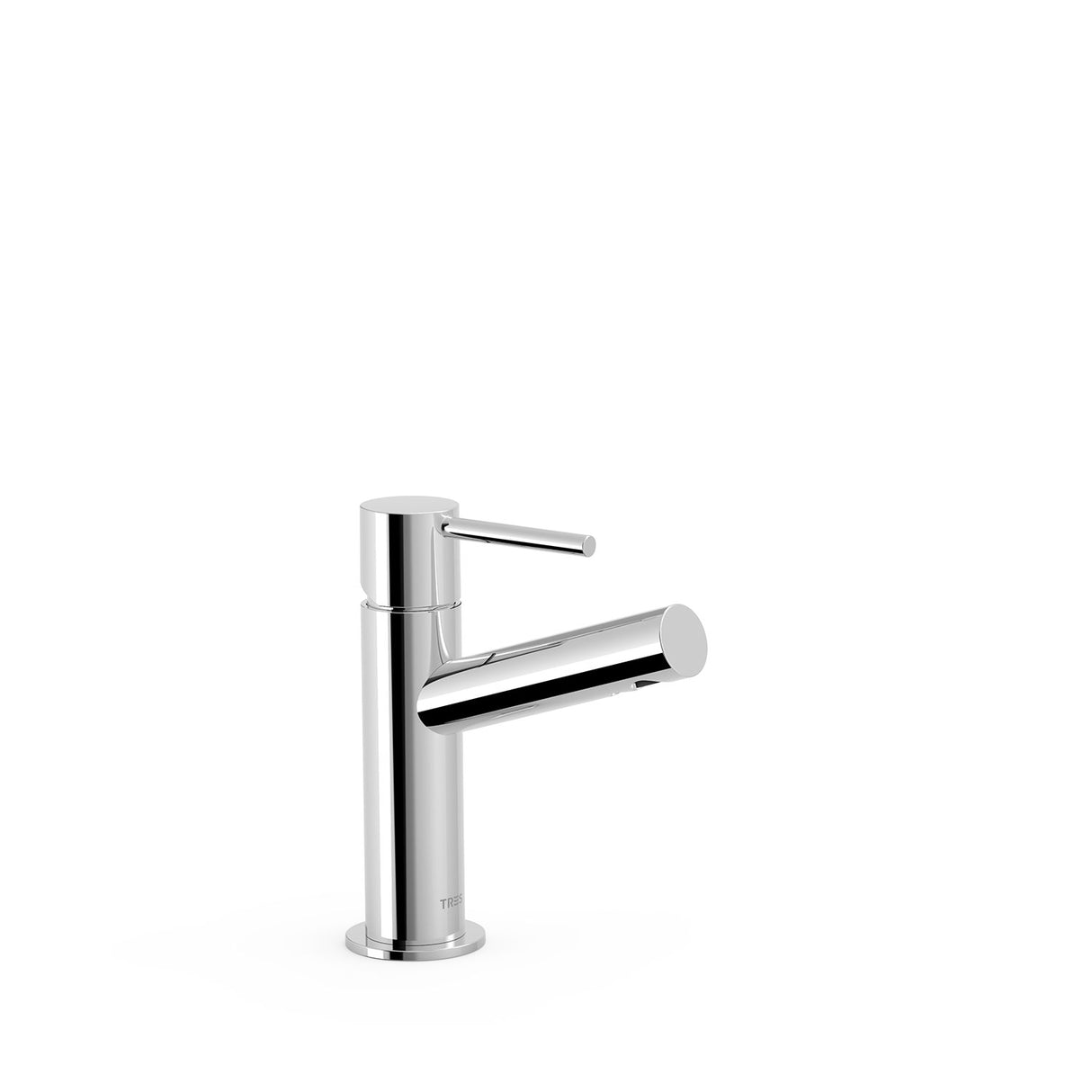 Baterie pe lavoar monocomanda, TRES Max, Crom lucios
