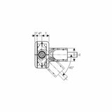 Sifon Geberit Pentru Rigola Cleanline, Inaltime Montaj (Sapa) 6,5-9 Cm, 0.4 L/S