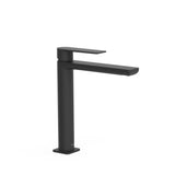 Baterie Lavoar TRES Loft Negru Mat pe lavoar inalta