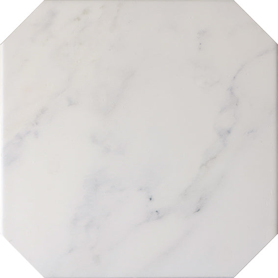 Gresie Equipe, Octagon Mármol Blanco, Mat, Aspect Marmura, 20x20cm