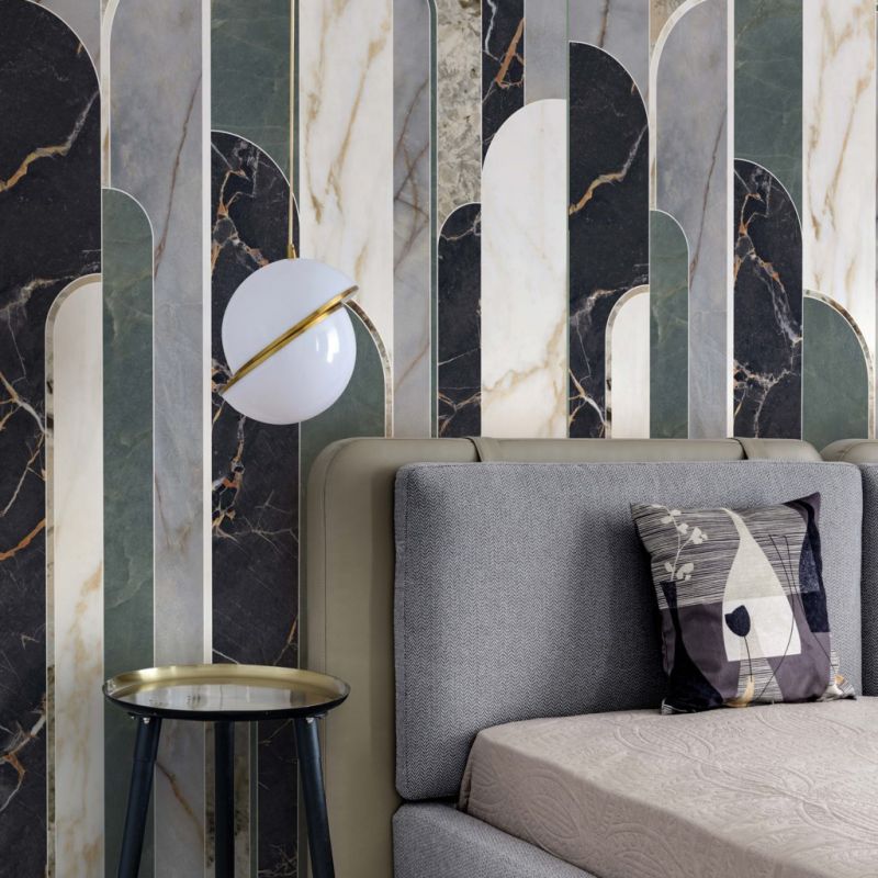 Gresie Abk Sensi Fantasy Arches, Aspect Marmura, Lucios, 60X120 Cm
