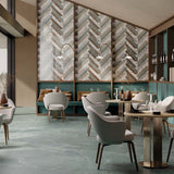 Gresie Abk Sensi Fantasy Volumes, Aspect Marmura, Lucios, 60X120 Cm