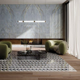 Gresie Abk Sensi Fantasy Tips, Aspect Marmura, Lucios, 120X280 Cm
