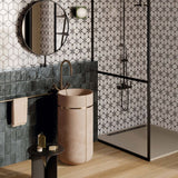 Gresie Abk Sensi Fantasy Flower, Aspect Marmura, Lucios, 120X280 Cm