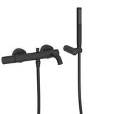 Baterie Cada/Dus, Tres Study, Negru Mat