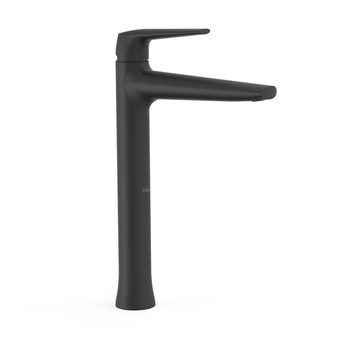 Baterie lavoar TRES Fuji, Negru mat pe lavoar
