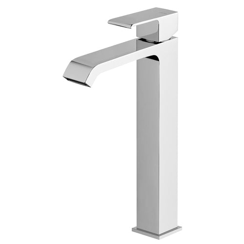 Baterie lavoar pe blat BRUMA LINEA, crom