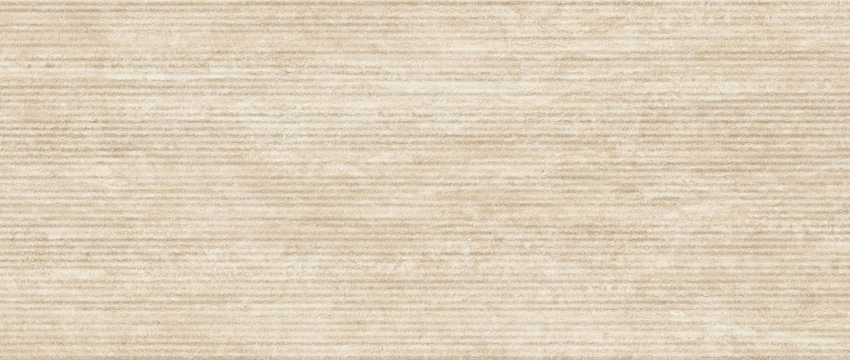 Faianta Atlas Concorde, Marvel 3D Crease Travertine Sand, Aspect Marmura, Mat, 50x120cm