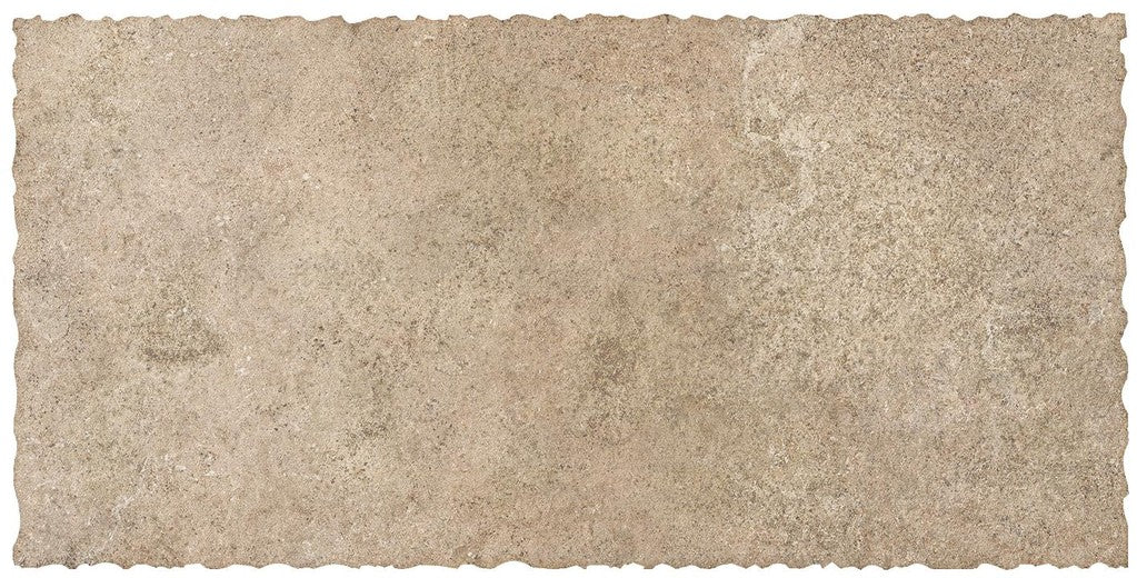 Gresie Atlas Concorde Solution, Diesis Beige Tumbled, aspect Piatra, Mat, 30x60cm