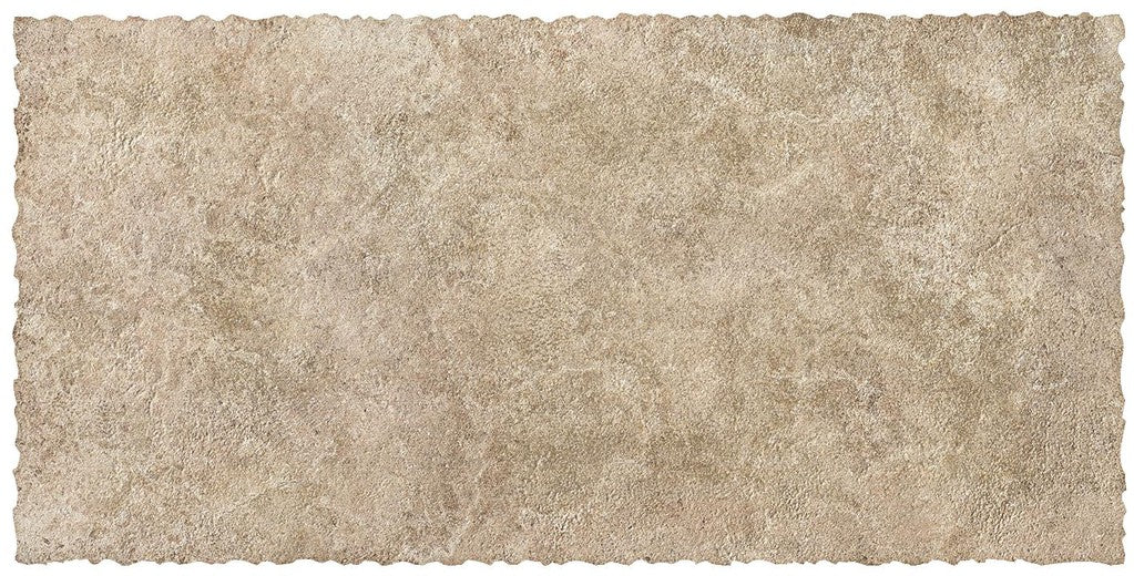 Gresie Atlas Concorde Solution, Diesis Beige Tumbled, aspect Piatra, Mat, 30x60cm