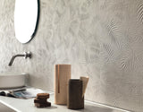Faianta Atlas Concorde, 3D Wall Carve Leaf White, Aspect Uni, Mat, 40x80cm