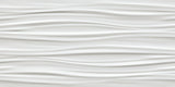 Faianta Atlas Concorde, 3D Wall Design Ribbon White, Aspect Uni, Mat, 40x80cm