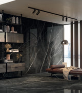 Gresie Atlas Concorde, Marvel Gala Calacatta Black, Aspect Marmura, Lucios, 120X278 Cm