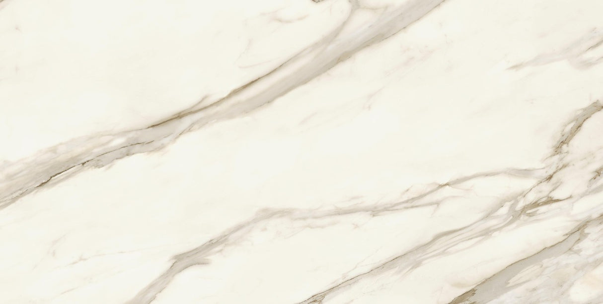 Gresie Atlas Concorde, Marvel Meraviglia Calacatta Bernini, Aspect Marmura, Lucios, 75x150 cm