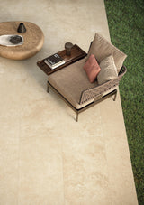 Gresie Atlas Concorde, Marvel Travertine Sand Cross, Aspect Travertin, Mat, 120x278 cm
