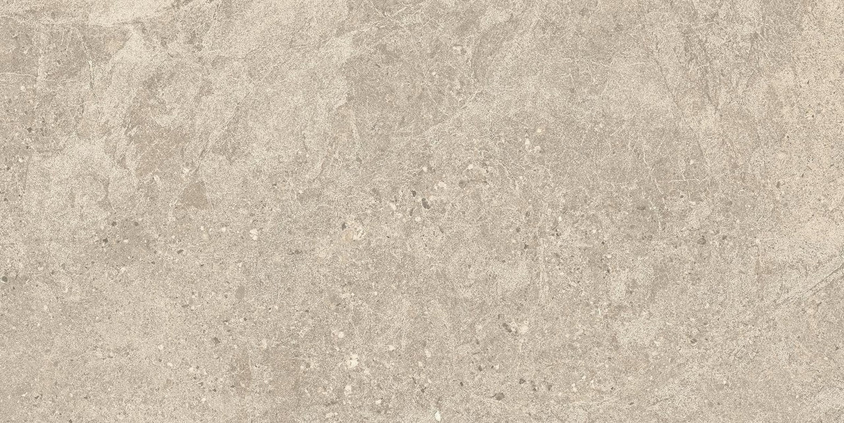 Gresie Atlas Concorde Solution, Dulith Ivory, aspect Piatra, Mat, 30x60cm