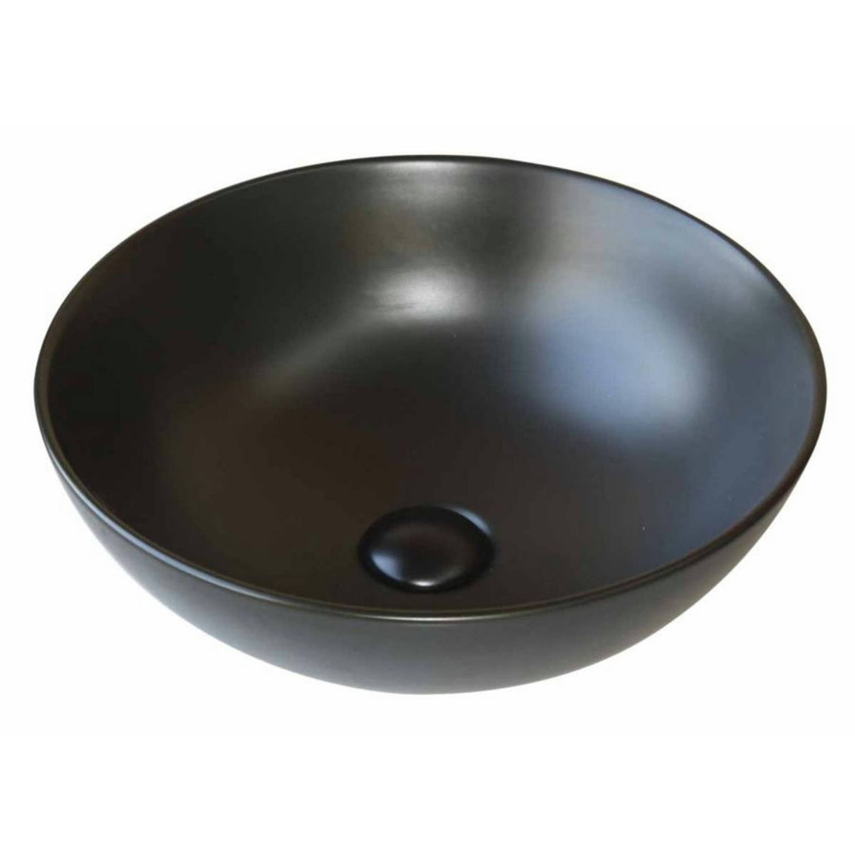 Lavoar Mosavit Ceram Negro, pe blat, negru 38,5x38,5x14 cm