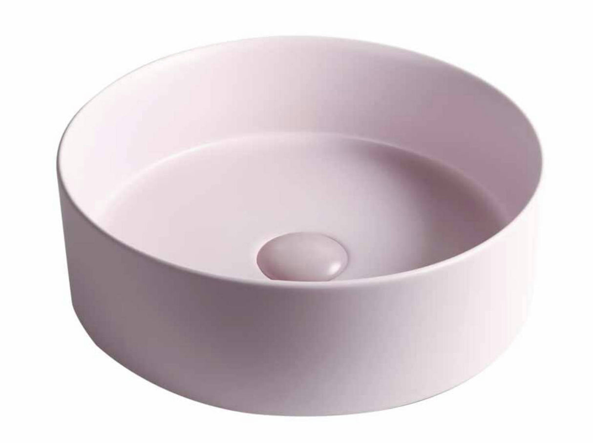 Lavoar Mosavit Naya Gris Rosa, pe blat, roz 40x40x13 cm