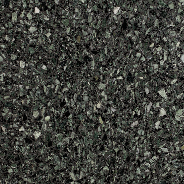 Terazzo Natural Agglotech VERDE SCURO, Mat