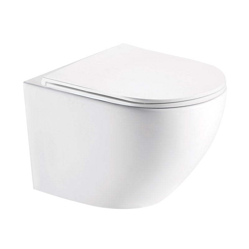Vas wc  suspendat WELLIS, SOPHIA, rimless de perete, 36.5x49x37 cm, alb