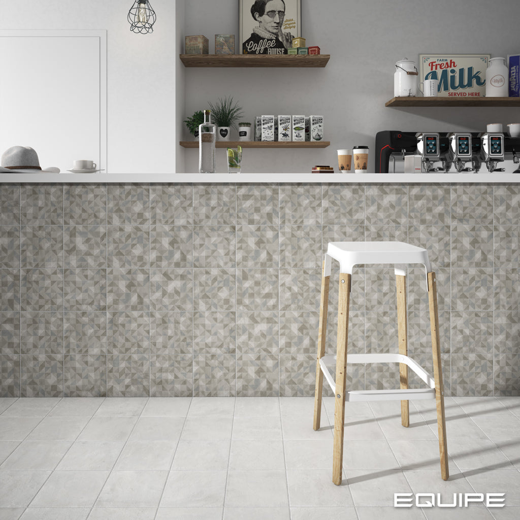 Gresie Equipe, Urban Light, Mat, Aspect Beton, 20x20cm