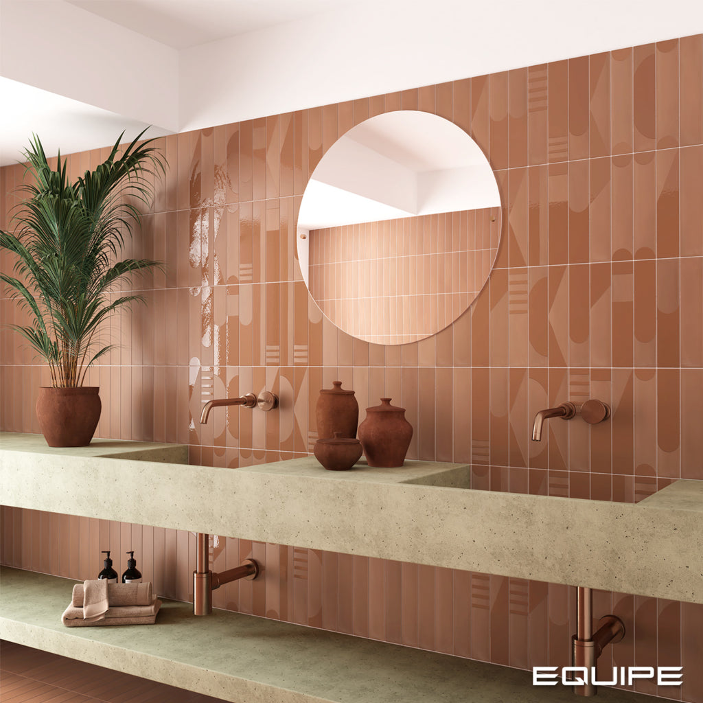 Faianta Equipe Wadi Decor Terra, Mat, Aspect Uni, 6x30cm