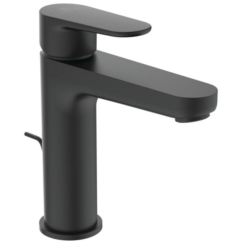 Baterie Lavoar Ideal Standard H120 Cerafine O Silk Black Cu Ventil Metalic