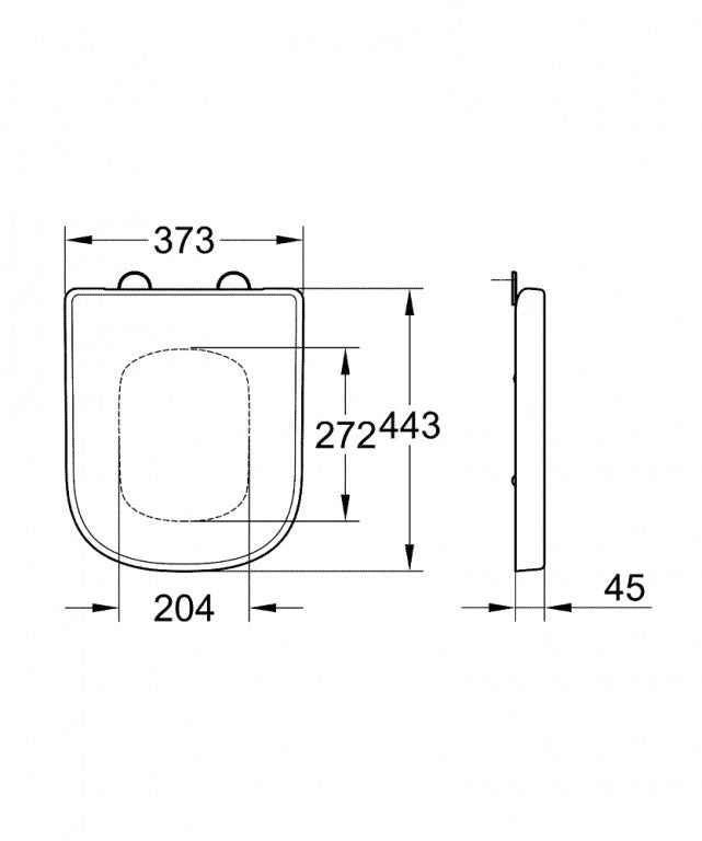 Capac Wc Grohe  Euro Ceramic Soft-Close