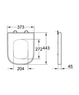 Capac Wc Grohe  Euro Ceramic Soft-Close
