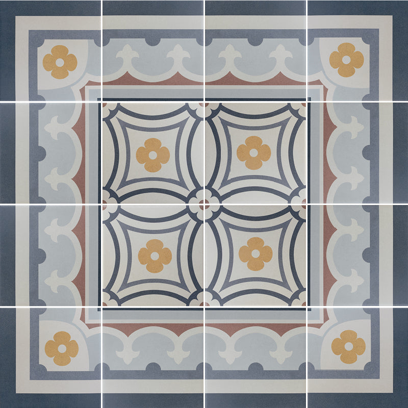 Gresie Equipe, Caprice Decor Saint Tropez Border, Mat, 20x20cm
