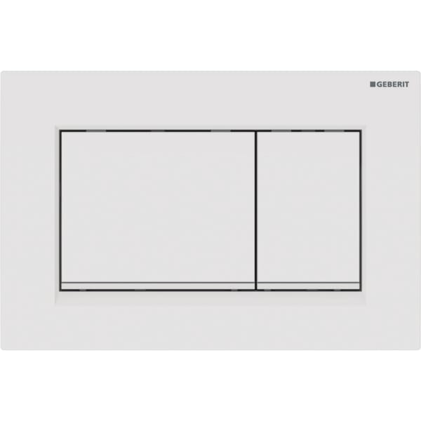 Clapeta Actionare Rezervor Incastrat Geberit Sigma 30 Alb-Alb Mat