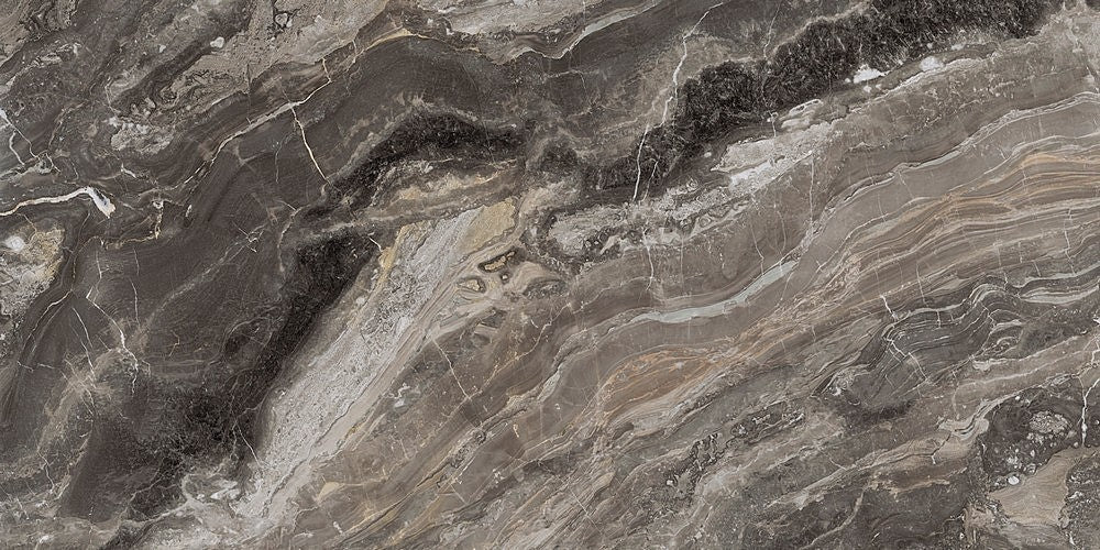 Gresie Fiandre, Marmi Maximum Arabescato Orobico, Aspect Mamura, Lucios, 75x75