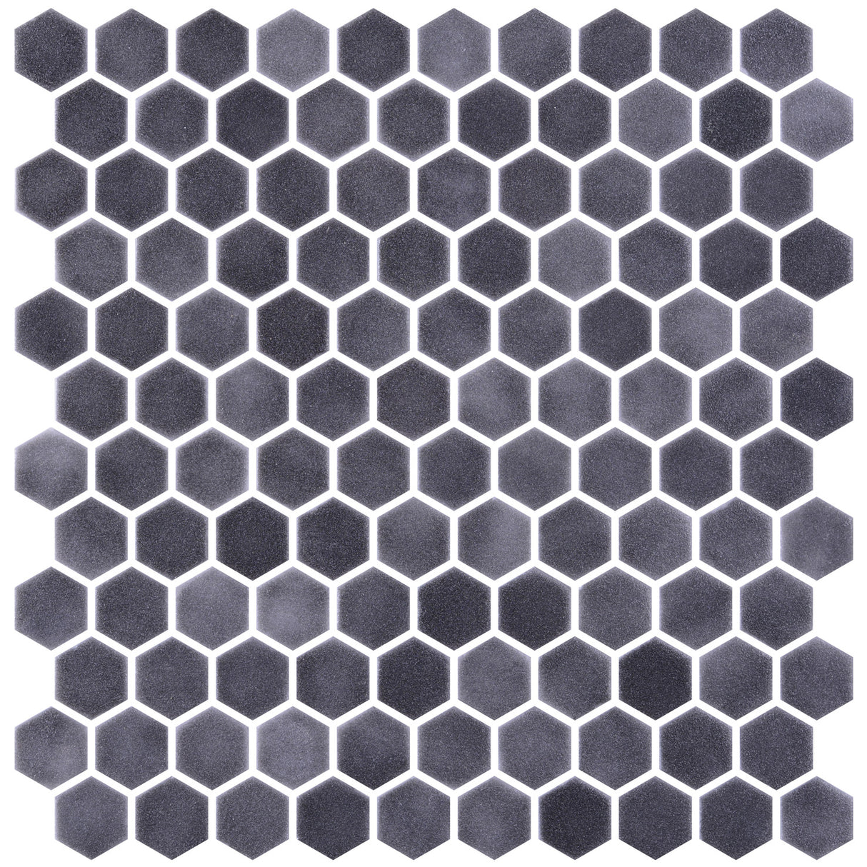 Mozaic Onix, Hex Stoneglass Antracite, Mat, Sticla, Aspect Uni, 29x29cm