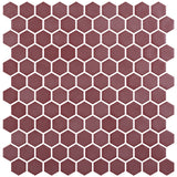 Mozaic Onix, Hex Stoneglass Russet, Mat, Sticla, Aspect Uni, 29x29cm