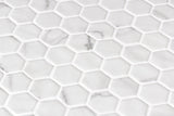 Mozaic Onix, Hex Ecostones Venato White Matte, Mat, Sticla, Aspect Marmura, 29x29cm