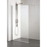 Paravan Dus Ideal Standard Walk-In I.Life, 120 Cm, H. 200 Cm, Sticla Securizata Transparenta 8 Mm Tratata Ideal Clean, Profil Aluminiu Crom Lucios