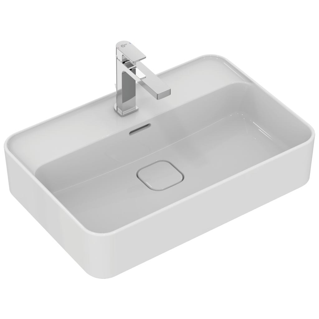 Lavoar Ideal Standard  Strada Ii 60X40 Montaj Pe Blat, Cu Orificiu Baterie Si Preaplin