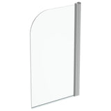 Paravan Cada Besco Mobil Connect 2 810/1400 Mm, Sticla Transparenta 5 Mm, Tratament Idealclean, Profil Argintiu
