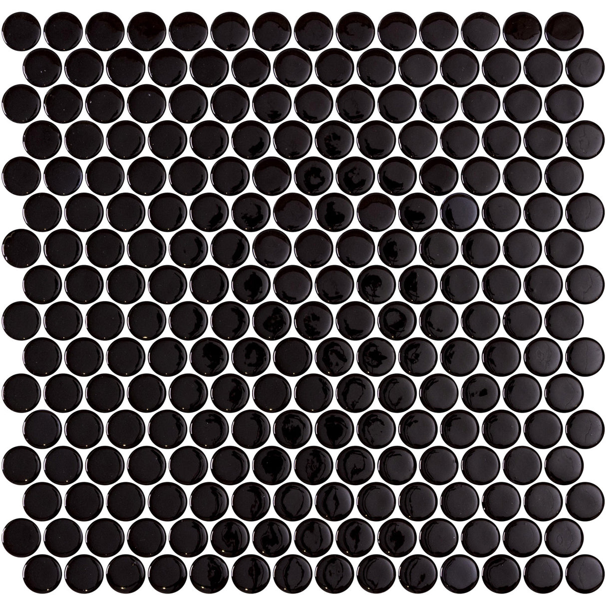 Mozaic Onix, Penny Black Shiny, Mat, Sticla, Aspect Uni, 29x29cm