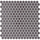 Mozaic Onix, Penny Dark Grey Shiny, Mat, Sticla, Aspect Uni, 29x29cm