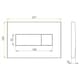 Clapeta Actionare Alca Basic M371, Abs, Crom Lucios