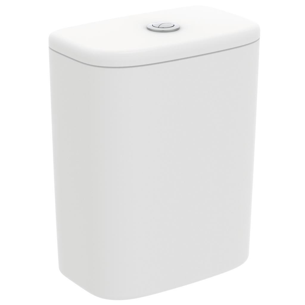 Rezervor Wc Ideal Standard Tesi, 3/6 L, Alimentare Inferioara, Alb Mat