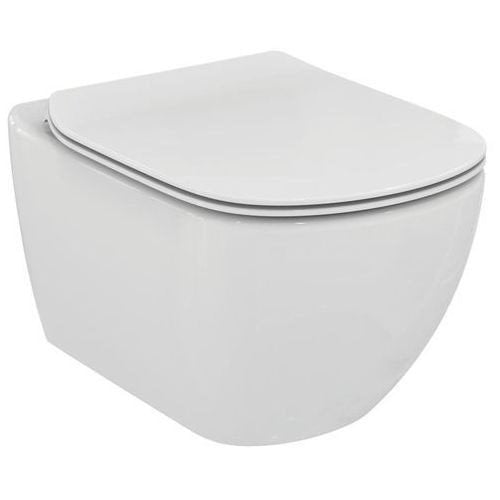 Set Cadru Cu Rezervor Incastrat Ideal Standard Prosys 120, Set Fixare, Clapeta Oleas M1 Dual Crom, Vas Wc Suspendat Tesi Aquablade Si Capac Wc Tesi Slim Soft-Close