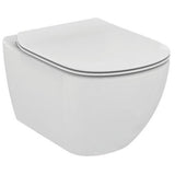 Set Cadru Cu Rezervor Incastrat Ideal Standard Prosys 120, Set Fixare, Clapeta Oleas M1 Dual Crom, Vas Wc Suspendat Tesi Aquablade Si Capac Wc Tesi Slim Soft-Close