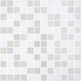Mozaic Onix, Stoneglass Opalo Blanco, Mat, Sticla, Aspect Uni, 29x29cm